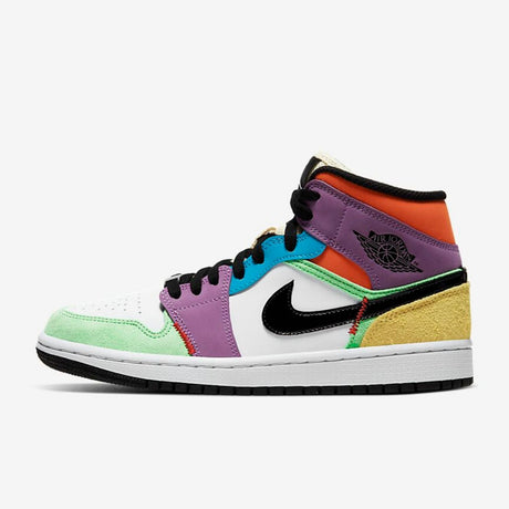 Nike Jordan 1 Mid Se Multicolor - Cw1140 100