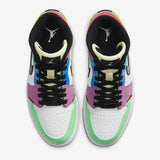 Nike Jordan 1 Mid Se Multicolor - Cw1140 100