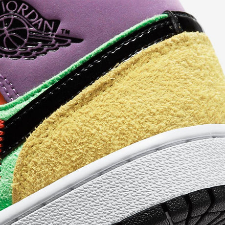 Nike Jordan 1 Mid Se Multicolor - Cw1140 100