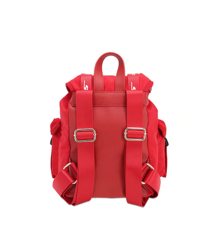 The Bags Zaino In Nylon Rosso Piccolo