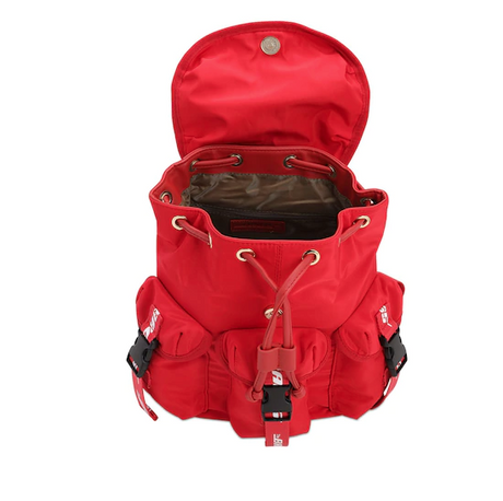 The Bags Zaino In Nylon Rosso Piccolo