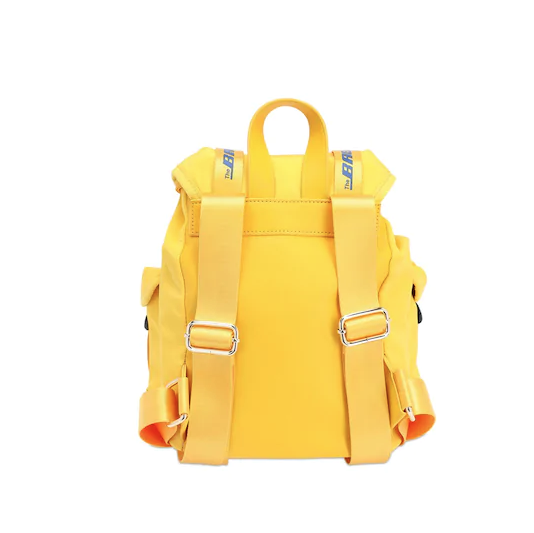 The Bags Zaino In Nylon Giallo Piccolo