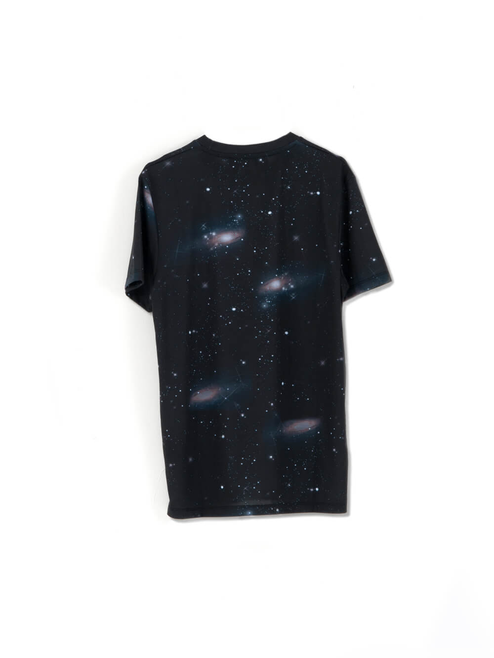 Mnml T-shirt Nero Stampa Minimal Universo U.2187