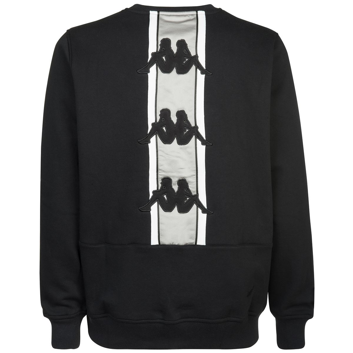 Kappa Felpa Nero/grigio 304l1t0
