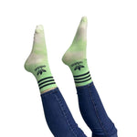 Adidas Calzino Verde