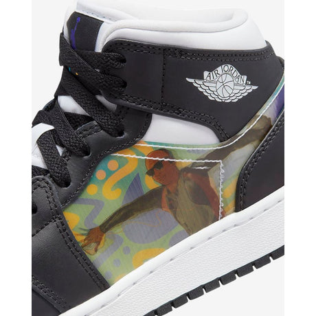 Jordan 1 Mid Stampa Olografica (GS) Dr9495 001