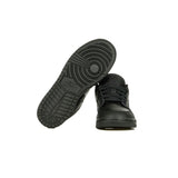 Jordan 1 Low Tumbled Leather Black (GS) 553560 091