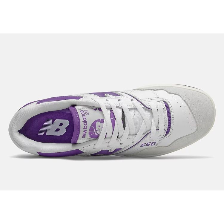 New Balance 550 White Purple Bb550wr1