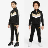 Nike Tuta Black/Gold/White Baby 36i113 023